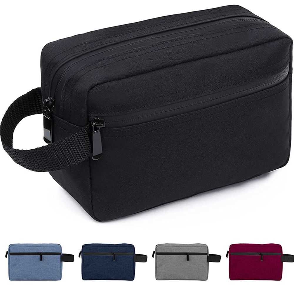 Travel Accessories Toiletry Bag - กระเป๋าเครื่องสำอางผ้าแคนวาสสำหรับผู้ชายผู้หญิงกระเป๋าถือกันน้ำสำหรับการเดินทางของใช้จำเป็นสำหรับแต่งหน้ากระเป๋าเก็บของกันฝุ่น