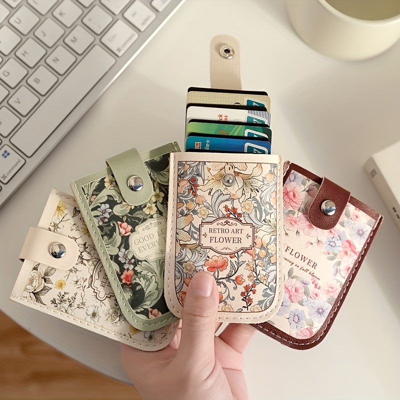 Travel Accessories Rfid - กระเป๋าใส่บัตรแบบซ่อนขนาดเล็ก แบบดึงออกได้ สำหรับใส่บัตรเครดิต บัตรธุรกิจ ป้องกัน RFID