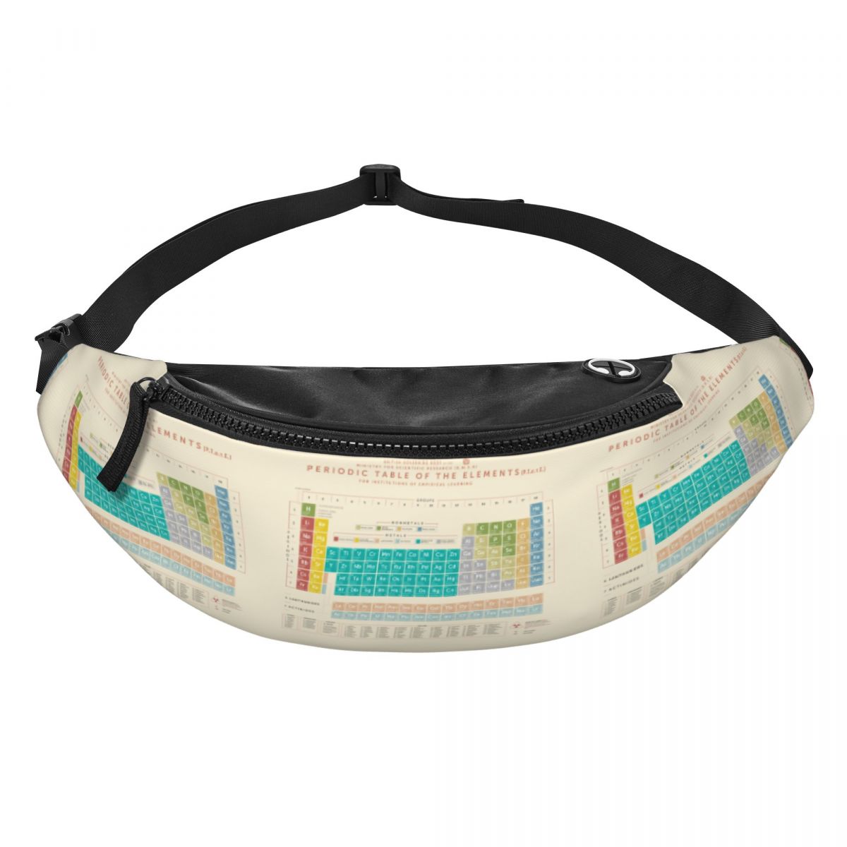 Travel Accessories Pouch For Men - กระเป๋าคาดเอว Cool Elements Periodic Table สำหรับเดินทาง