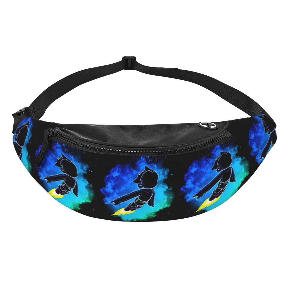 Travel Accessories Pouch For Men - กระเป๋าคาดเอวการ์ตูนอนิเมะ A-Astroed Boy สำหรับผู้ชายและผู้หญิง กระเป๋าคาดเอวรูปหุ่นยนต์ สำหรับเดินทาง