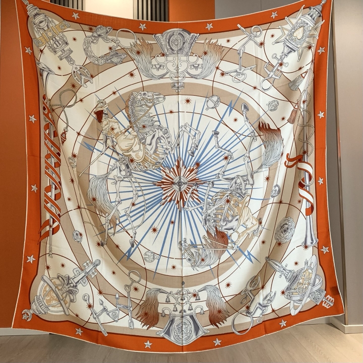 Travel Accessories Luxury Brands - แบรนด์หรูผ้าพันคอผ้าคลุมไหล่ผ้าไหมขนาดใหญ่ Handrolled Bandanas กระเป๋าอุปกรณ์เสริมคอเข็มขัดผ้าพันคอผม Foulard Femme
