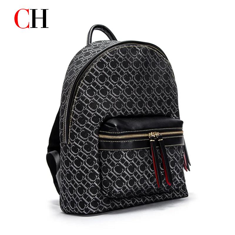 Travel Accessories Luxury Brands - กระเป๋าสะพายไหล่ CH แบรนด์หรู ความจุขนาดใหญ่ กระเป๋าเป้เดินทางสำหรับเดินทางประจำวัน 2026