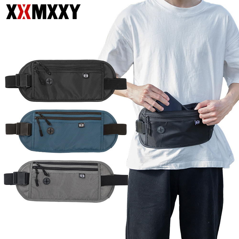 Travel Wallet Slim - กระเป๋าใส่หนังสือเดินทางแบบคล้องคอ 1 ชิ้น, กระเป๋าเดินทางแบบบางป้องกัน RFID พร้อมสายคล้องคอ,