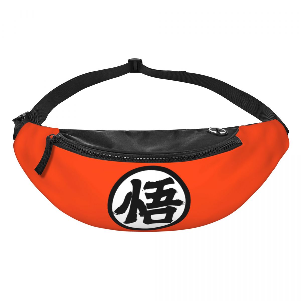 Travel Accessories Pouch For Men - กระเป๋าคาดเอวการ์ตูนโกคูแบบสั่งทำพิเศษสำหรับผู้ชายและผู้หญิง ซูเปอร์ไซย่า กระเป๋าคาดลำตัวสำหรับเดินทาง ใส่โทรศัพท์และเงิน