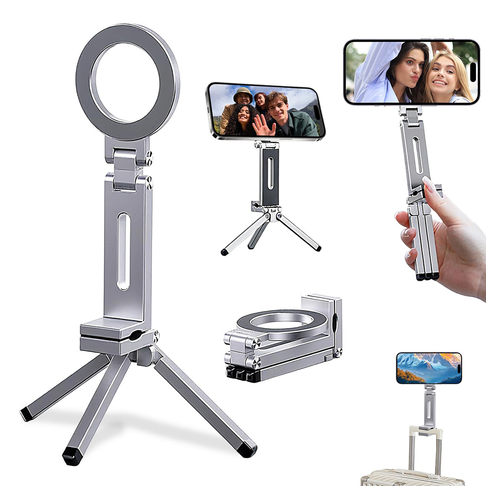 Phone Holder Airplane - ขาตั้งโทรศัพท์แบบแม่เหล็ก พับได้ หมุนได้ 360 องศา °