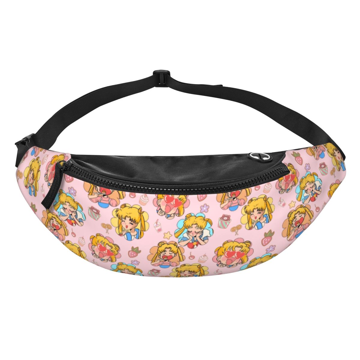 Travel Accessories Pouch For Men - กระเป๋าคาดเอวแฟชั่นแบบกำหนดเอง S-Sailors M-Moons Mangas Japan สำหรับเดินทาง