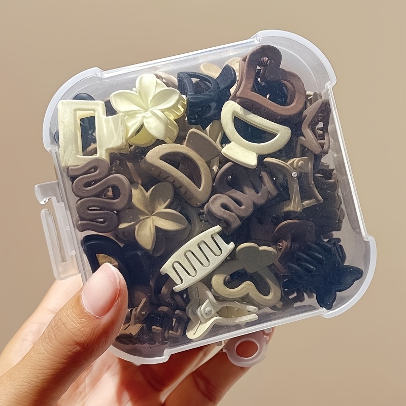Travel Accessories For 4 Year Old - คลิปหนีบขนาดเล็กสีเบจแบบคละแบบ 5/10/20/30 ชิ้น เครื่องประดับน่ารักสำหรับสาวๆ - เหมาะสำหรับใช้ในชีวิตประจำวัน