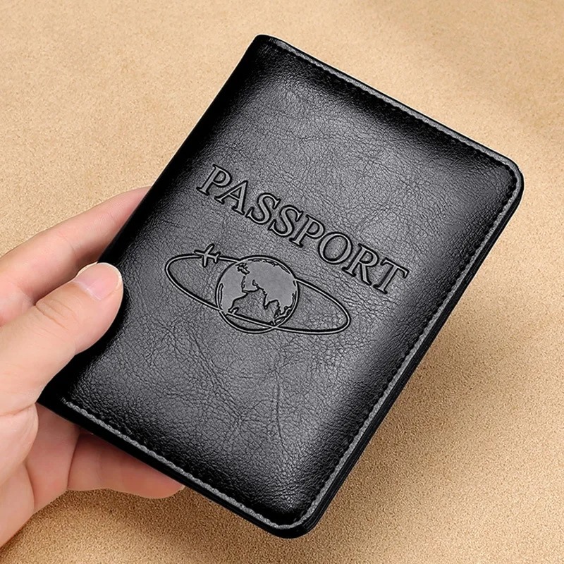 Unisex ปกหนังสือเดินทางหนังแท้ - Travel Accessories Rfid บทวิจารณ์และราคา
