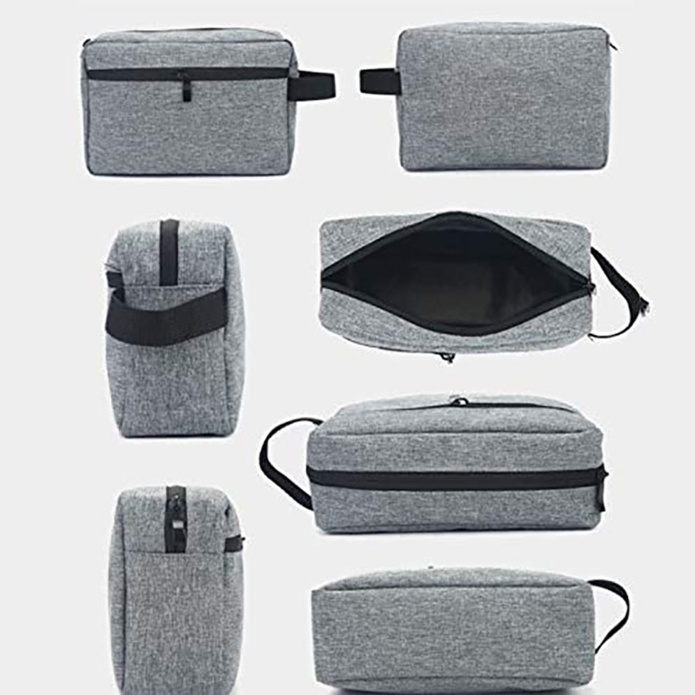 กระเป๋าเครื่องสำอางผ้าแคนวาสสำ - Travel Accessories Toiletry Bag บทวิจารณ์และราคา