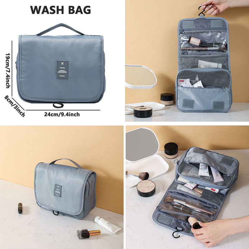 ชุดจัดเก็บสัมภาระสำหรับนักศึกษ - Travel Accessories Toiletry Bag บทวิจารณ์และราคา