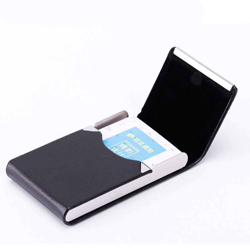 1 PC ผู้ถือบัตรธุรกิจกรณี Man  - Travel Wallet Slim บทวิจารณ์และราคา