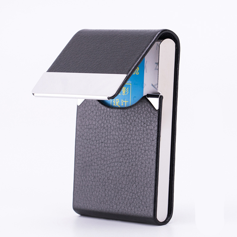 1 PC ผู้ถือบัตรธุรกิจกรณี Man  - Travel Wallet Slim บทวิจารณ์และราคา