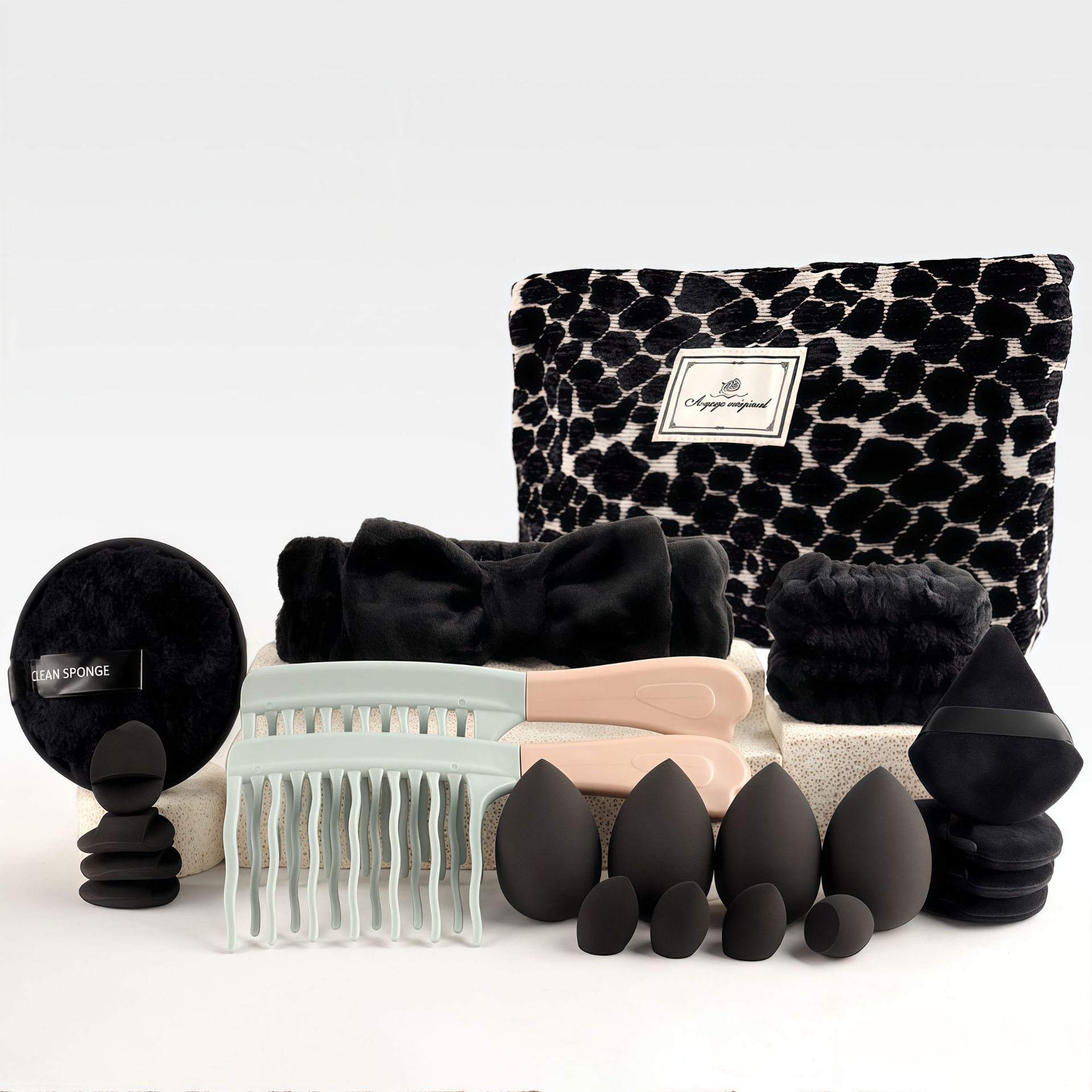 ชุดแปรงแต่งหน้าสไตล์หรูหรา ชุด - Travel Accessories Toiletry Bag บทวิจารณ์และราคา