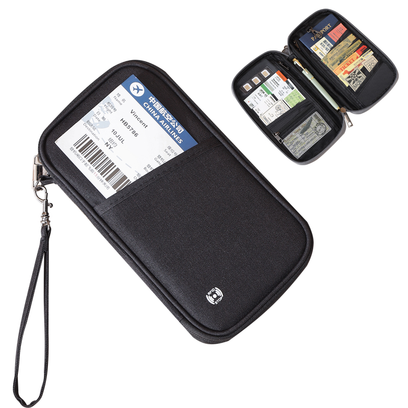 กระเป๋าใส่พาสปอร์ตแบบป้องกัน R - Travel Accessories Rfid บทวิจารณ์และราคา