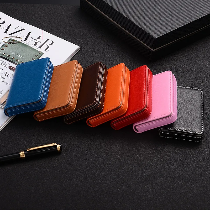 2026 ที่ใส่นามบัตรหนัง PU พร้อ - Travel Wallet Slim บทวิจารณ์และราคา