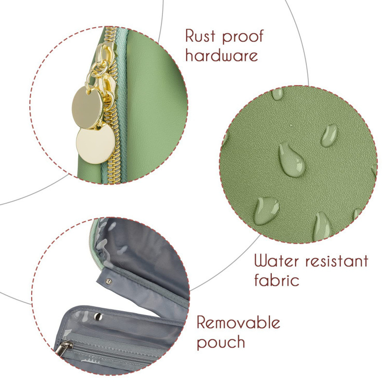 กระเป๋าใส่เครื่องสำอางกันน้ำแบ - Travel Accessories Toiletry Bag บทวิจารณ์และราคา