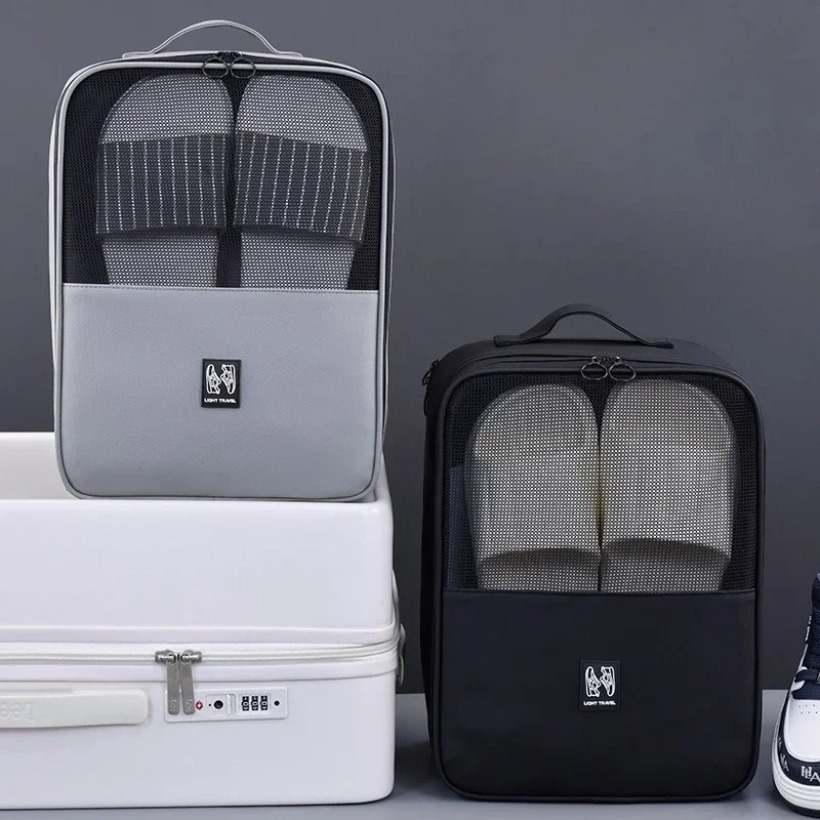 ถุงเก็บรองเท้าแบบแขวนสำหรับใช้ - Shoe Bag Travel บทวิจารณ์และราคา
