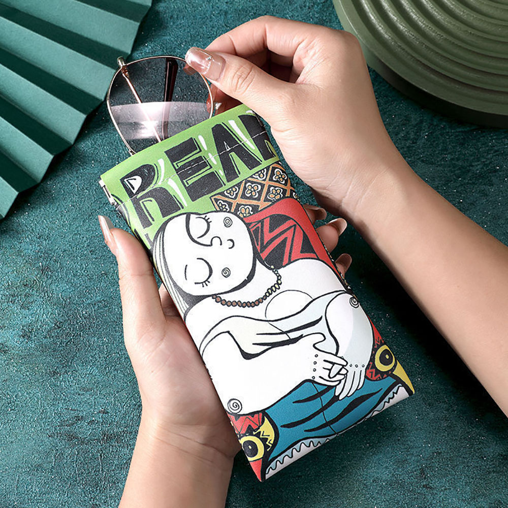 การ์ตูนแว่นตากันแดด PU หนังศิล - Travel Accessories Pouch For Men บทวิจารณ์และราคา