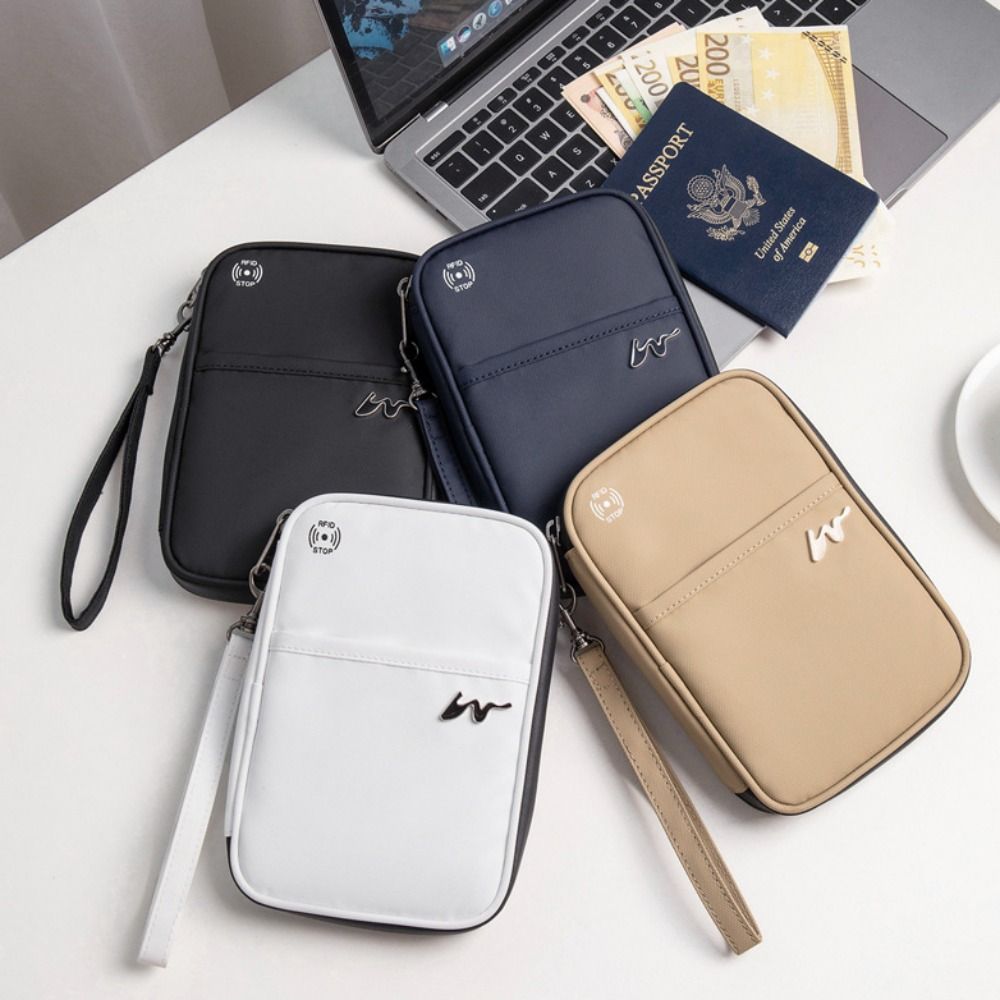 กระเป๋าใส่บัตรโพลีเอสเตอร์แบบพ - Travel Accessories Rfid บทวิจารณ์และราคา