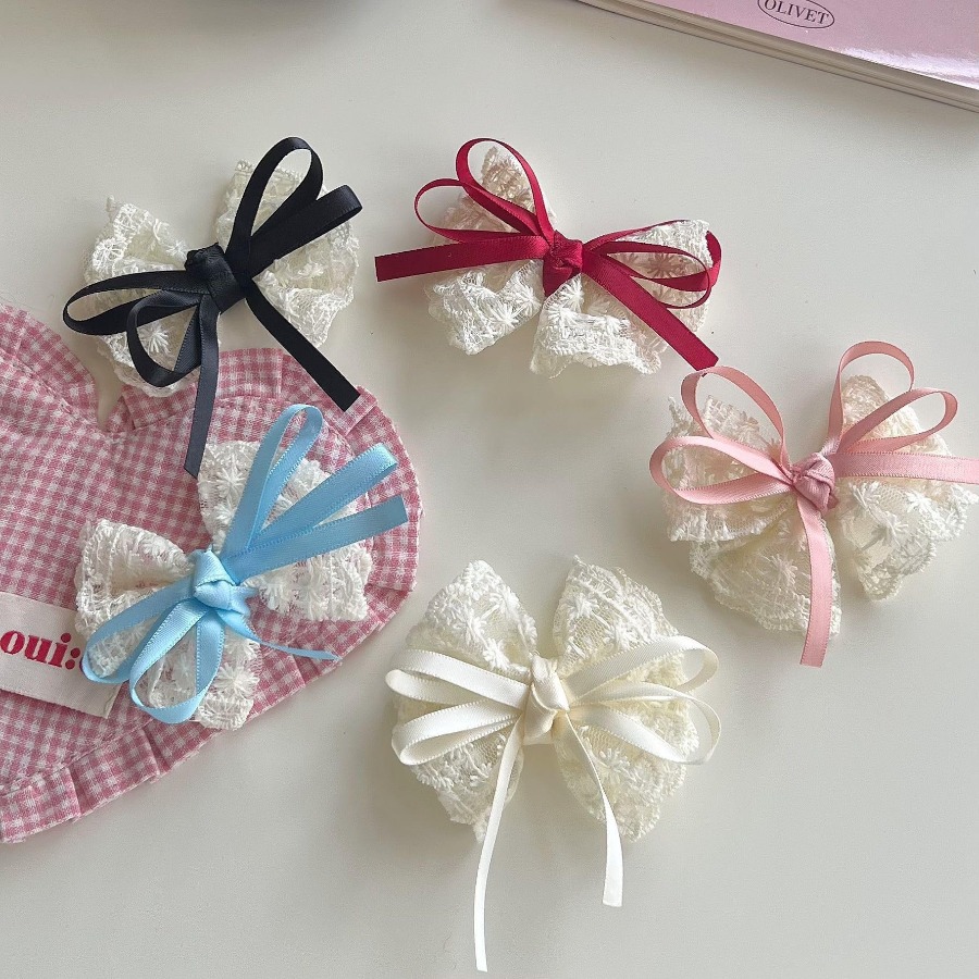 กิ๊บติดผมลูกไม้โบว์น่ารัก 2 ชิ - Travel Accessories For 4 Year Old บทวิจารณ์และราคา