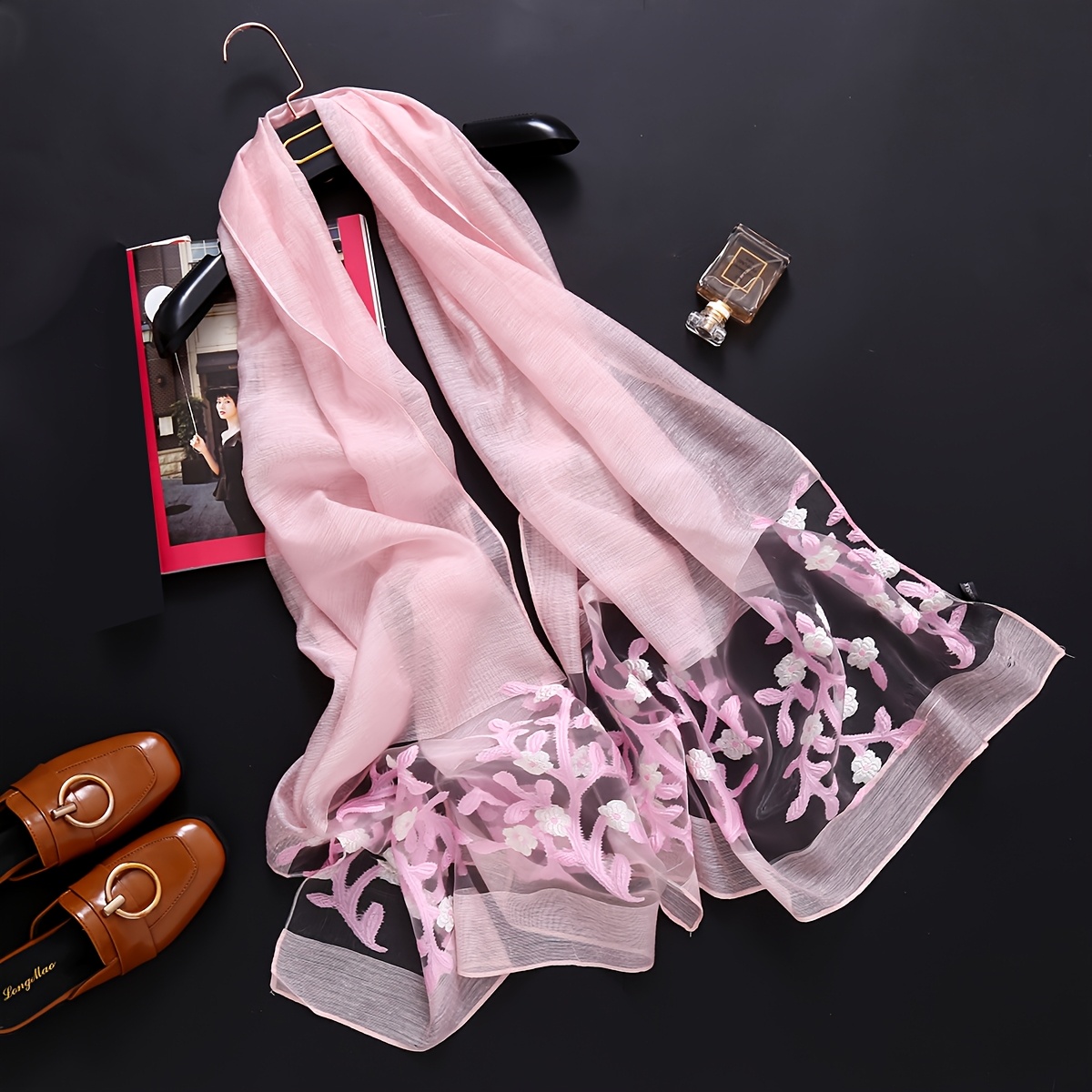 ผ้าคลุมไหล่ยาวหรูหรา - น้ำหนัก - Travel Accessories Luxury Brands บทวิจารณ์และราคา