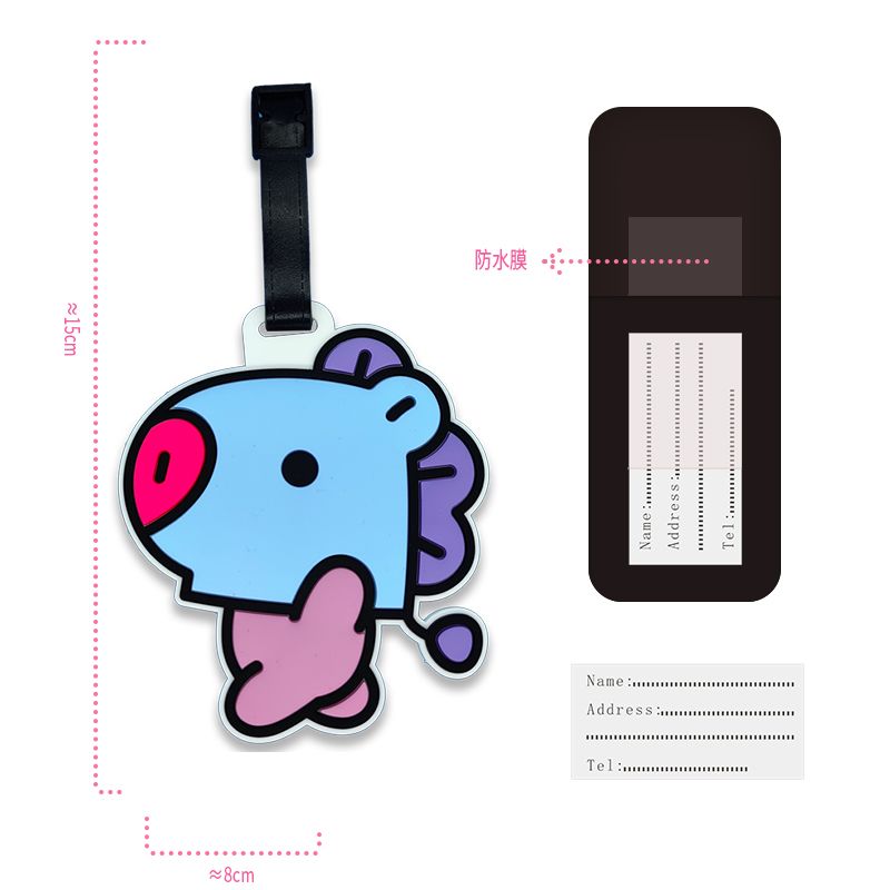 พวงกุญแจการ์ตูน BT21 น่ารัก สไ - Travel Accessories Deals บทวิจารณ์และราคา