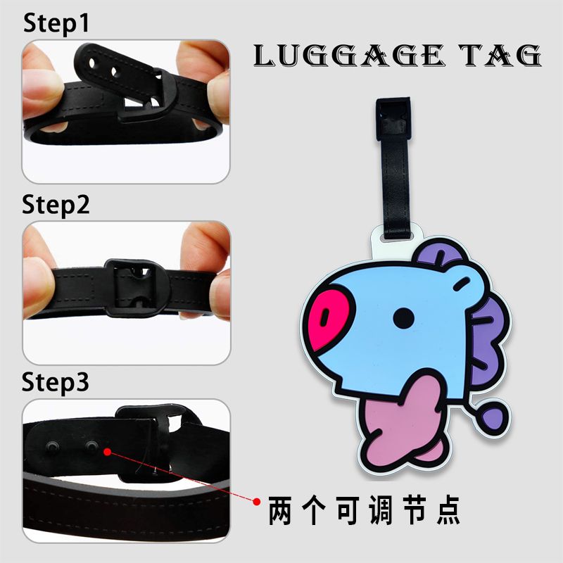 พวงกุญแจการ์ตูน BT21 น่ารัก สไ - Travel Accessories Deals บทวิจารณ์และราคา