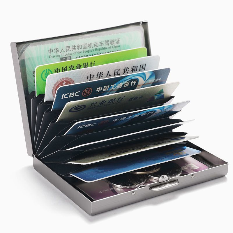 โอวีไอโอ ​ กล่องใส่บัตรสแตนเลส - Travel Wallet Slim บทวิจารณ์และราคา