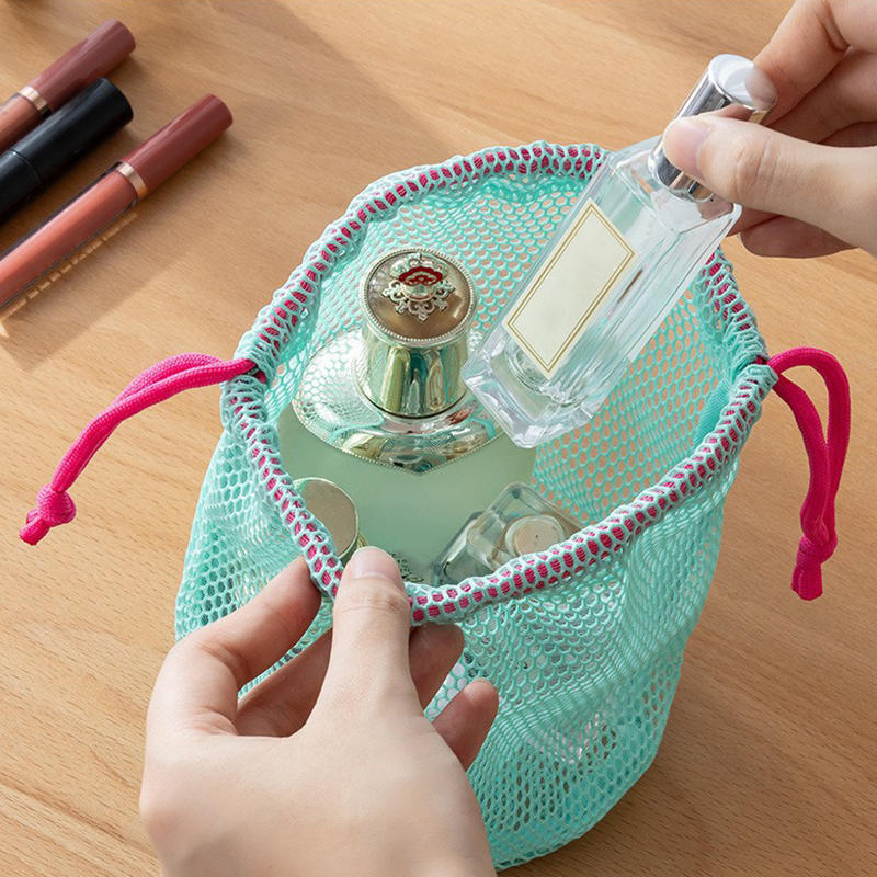 กระเป๋าตาข่ายแบบมีเชือกรูด ควา - Travel Accessories Toiletry Bag บทวิจารณ์และราคา