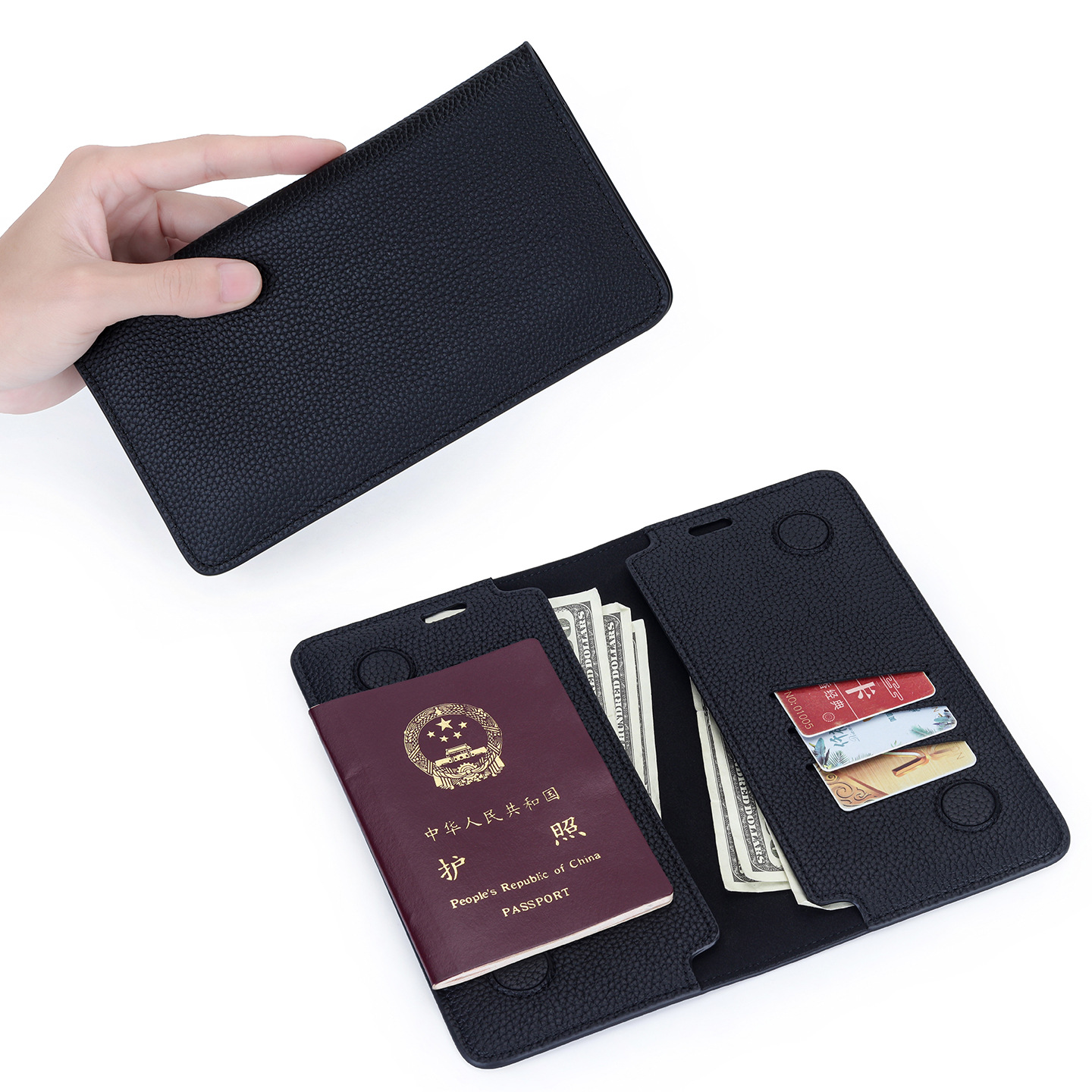 กระเป๋าใส่พาสปอร์ตแบบมินิมอลบา - Travel Wallet Slim บทวิจารณ์และราคา
