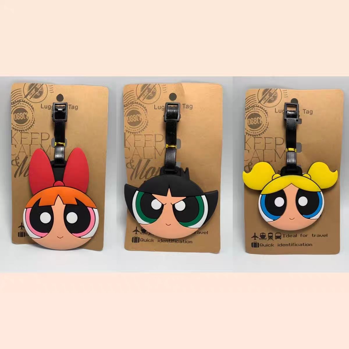 จี้กระเป๋าอนิเมะ The Powerpuff - Travel Accessories Deals บทวิจารณ์และราคา