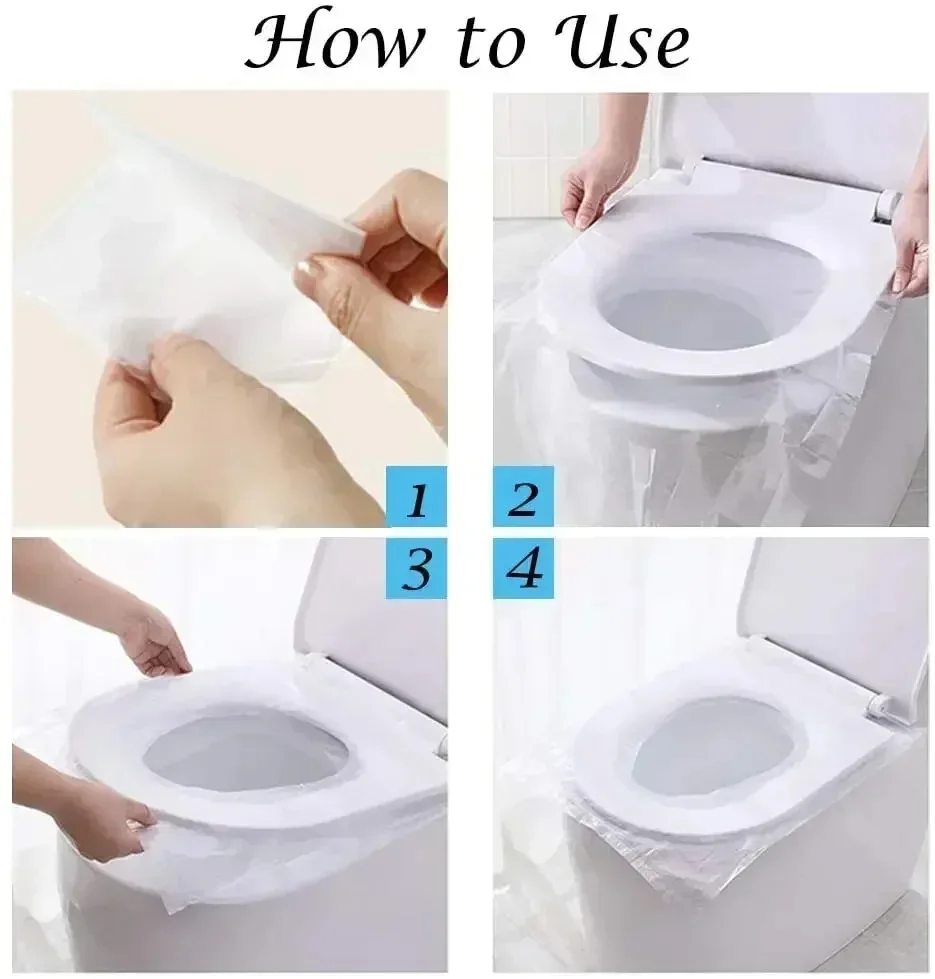 10/50PCS ย่อยสลายได้ทิ้งพลาสติ - Travel Accessories Gadget บทวิจารณ์และราคา