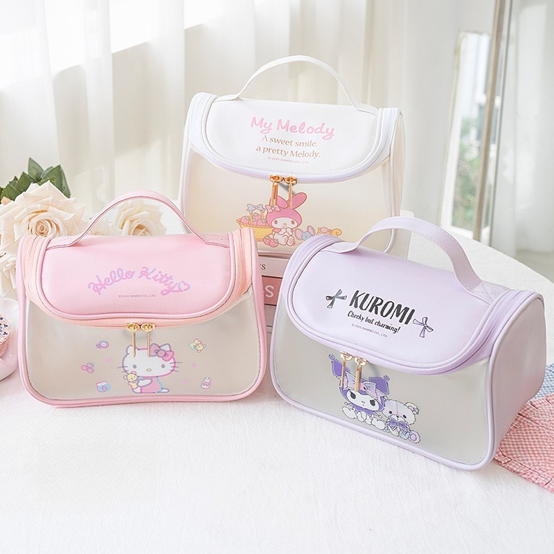 กระเป๋าแต่งหน้าเฮลโลคิตตี้ กระ - Travel Accessories Toiletry Bag บทวิจารณ์และราคา