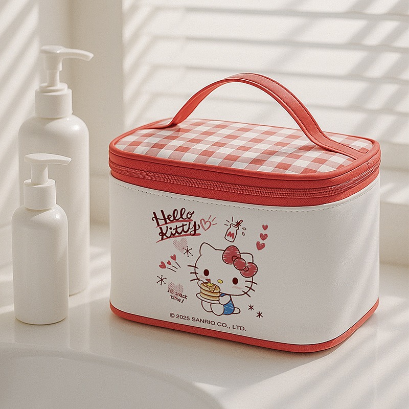 กระเป๋าแต่งหน้าเฮลโลคิตตี้ กระ - Travel Accessories Toiletry Bag บทวิจารณ์และราคา