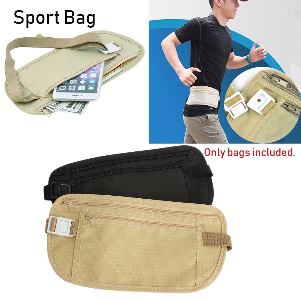 กระเป๋าคาดเอวแบบบาง ซ่อนได้ ป้ - Travel Wallet Slim บทวิจารณ์และราคา