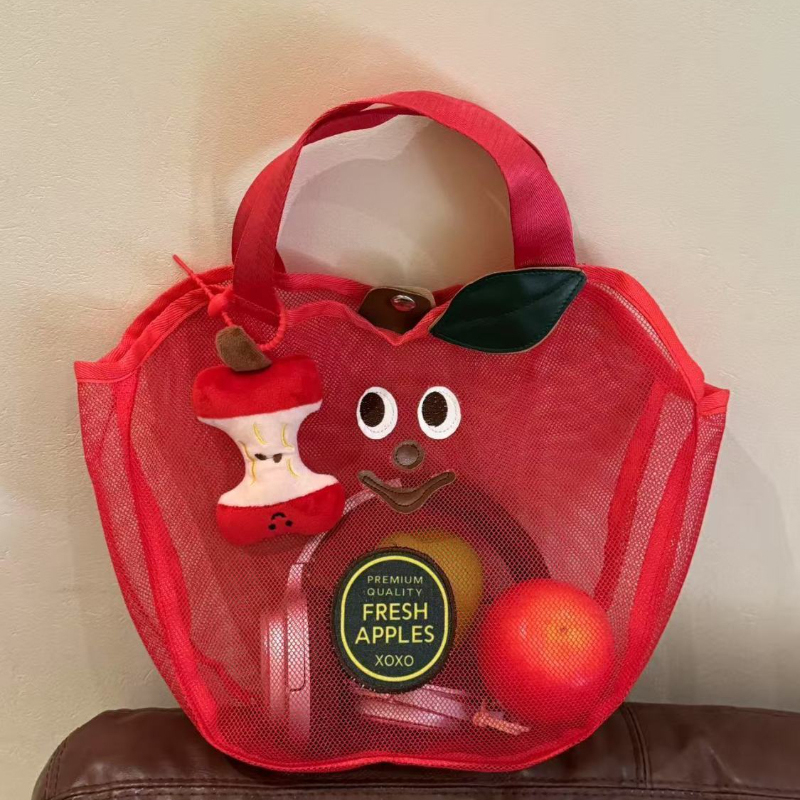 กระเป๋าถือตาข่ายรูปแอปเปิ้ลน่า - Travel Accessories Toiletry Bag บทวิจารณ์และราคา