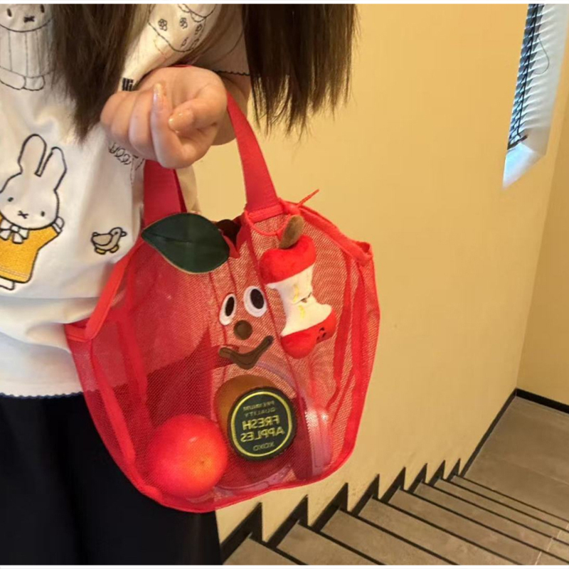 กระเป๋าถือตาข่ายรูปแอปเปิ้ลน่า - Travel Accessories Toiletry Bag บทวิจารณ์และราคา