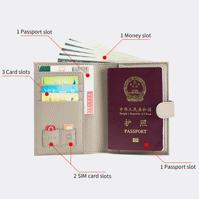 Dompet Travel ซองใส่หนังสือเดิ - Travel Wallet Slim บทวิจารณ์และราคา
