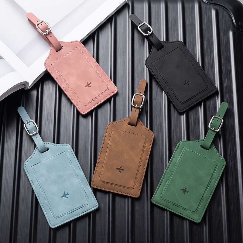 ป้ายติดกระเป๋าเดินทางหนัง PU 1 - Travel Accessories Bag For Men บทวิจารณ์และราคา