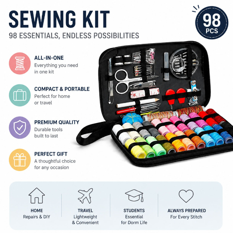 68/98 ชิ้นชุดเครื่องมืออุปกรณ์ - Travel Accessories Deals บทวิจารณ์และราคา