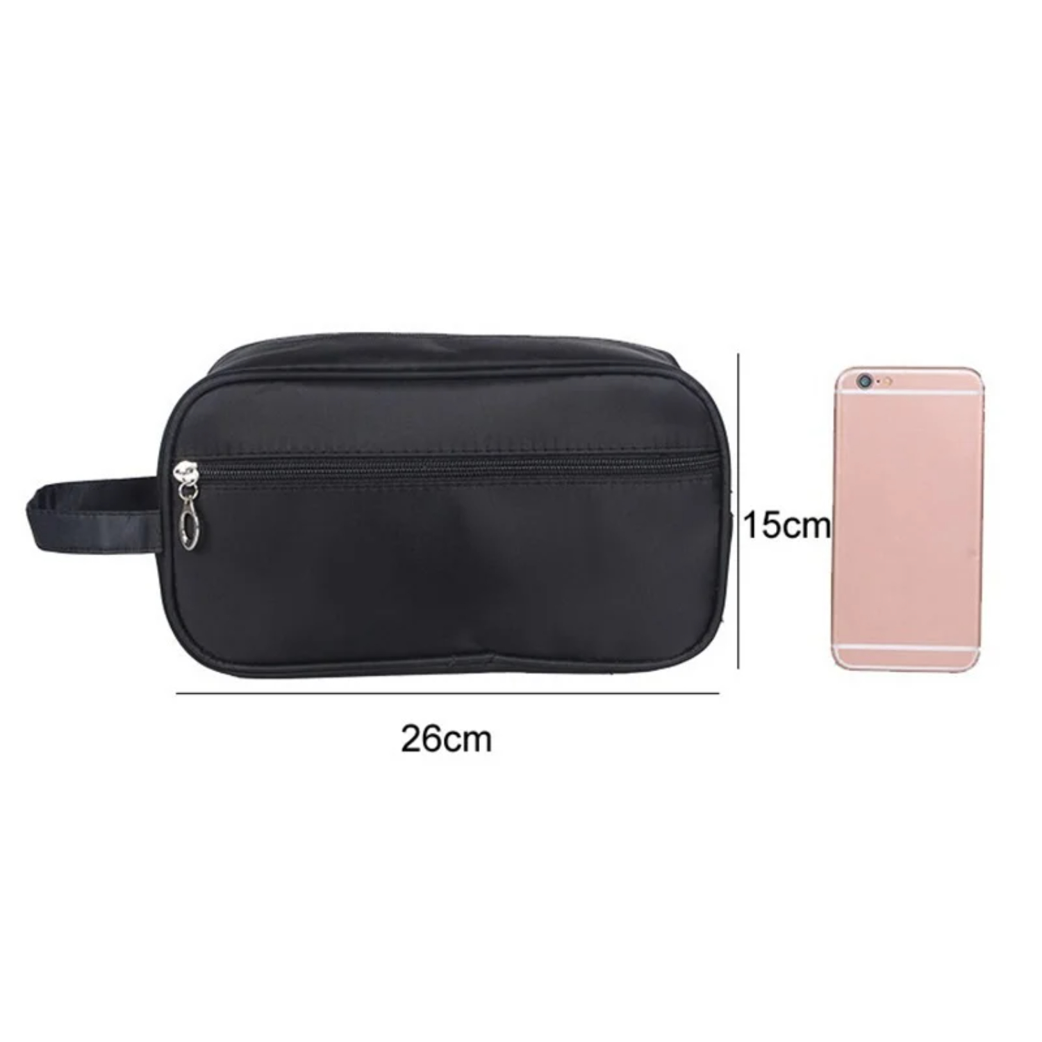 ผู้ชายเดินทางแต่งหน้าซิปกรณีเค - Travel Accessories Pouch For Men บทวิจารณ์และราคา
