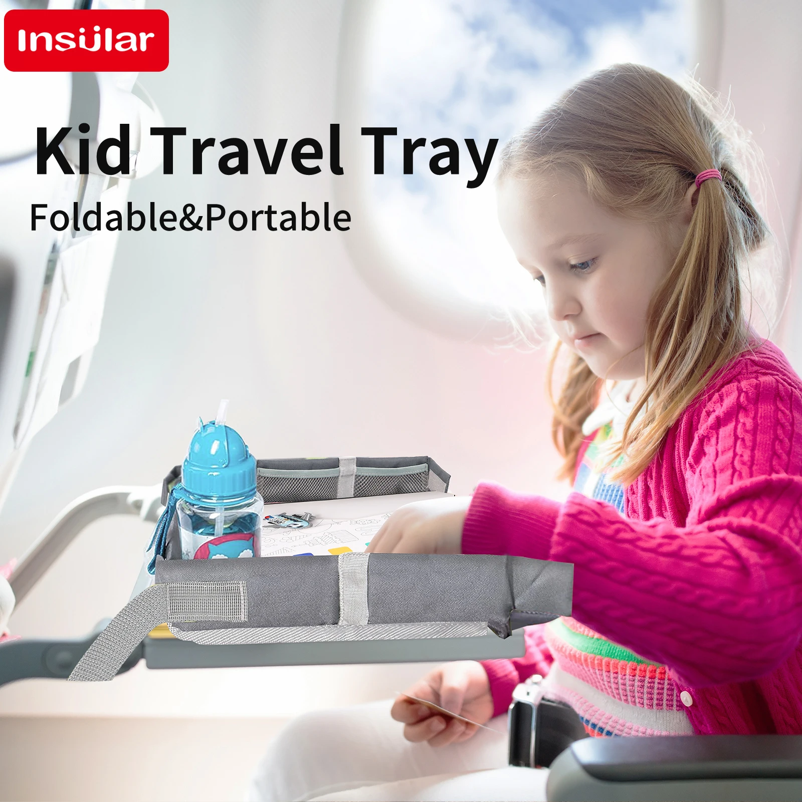ถาดวางของสำหรับเด็ก INSULAR สำ - Travel Accessories Drawing บทวิจารณ์และราคา