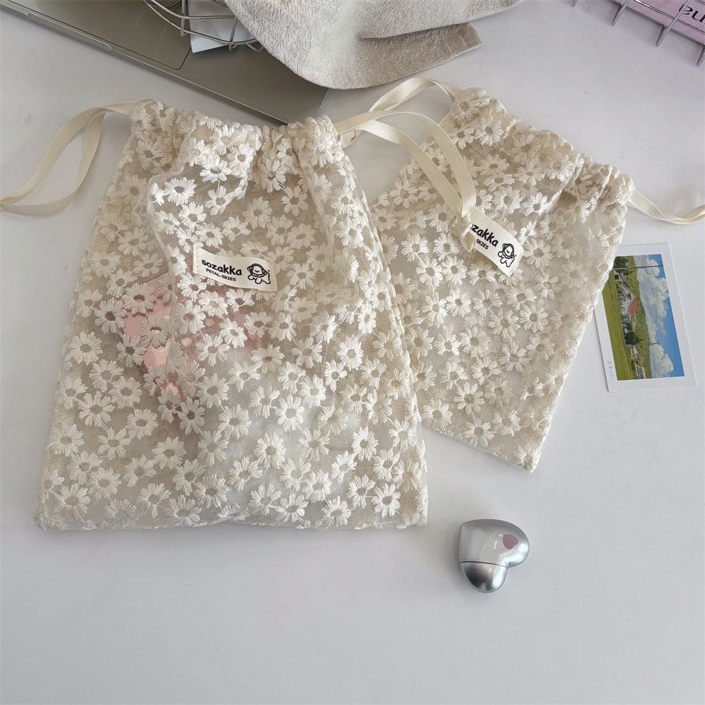 กระเป๋าเครื่องสำอางผ้าตาข่ายปั - Travel Accessories Deals บทวิจารณ์และราคา