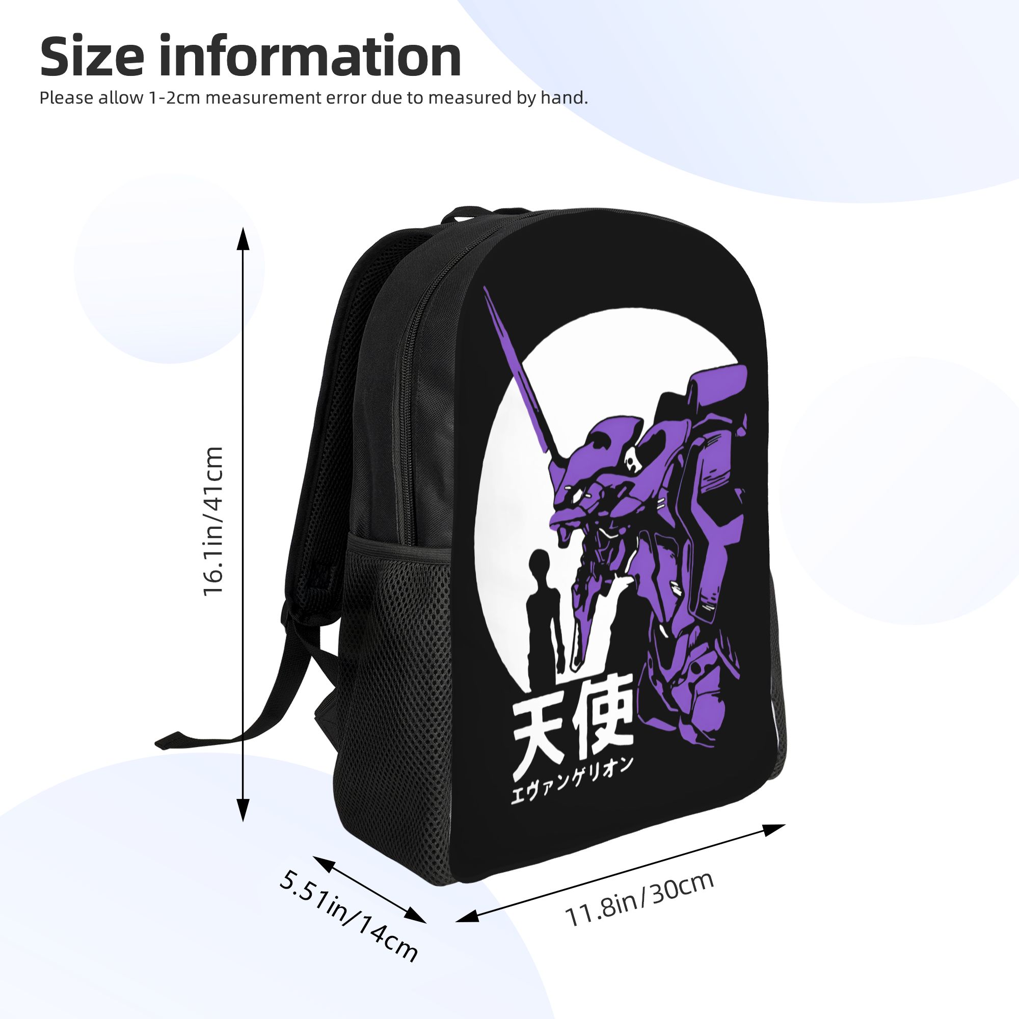 3D พิมพ์ E-Evangelions กระเป๋า - Travel Accessories Bag For Men บทวิจารณ์และราคา