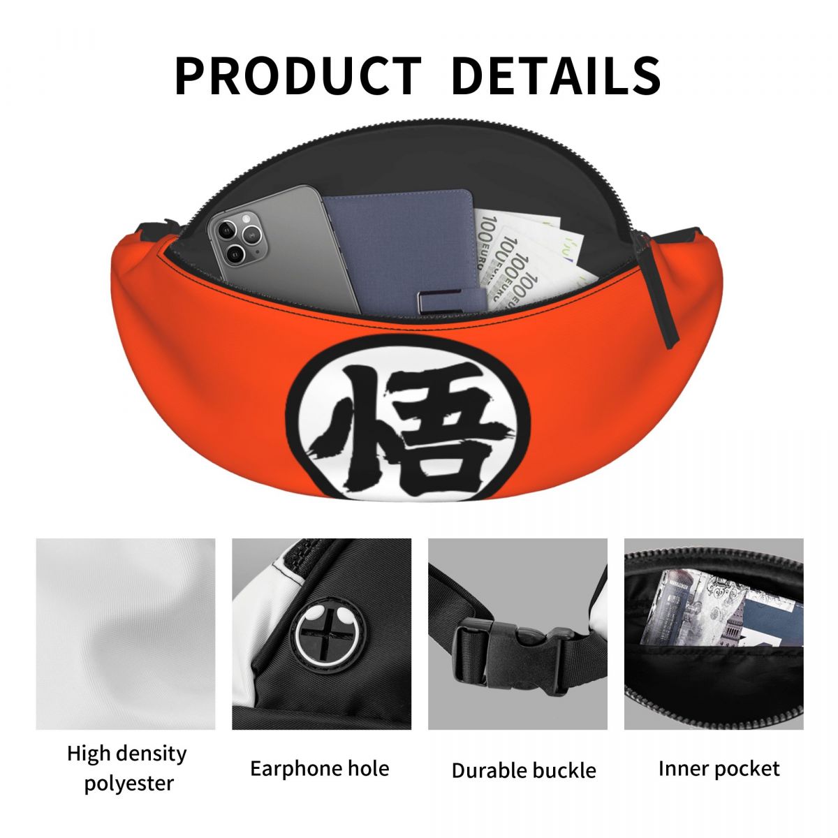 กระเป๋าคาดเอวการ์ตูนโกคูแบบสั่ - Travel Accessories Pouch For Men บทวิจารณ์และราคา
