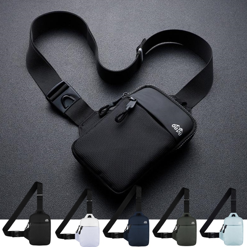 กระเป๋าคาดหน้าอกกันน้ำไนลอน คว - Travel Accessories Pouch For Men บทวิจารณ์และราคา
