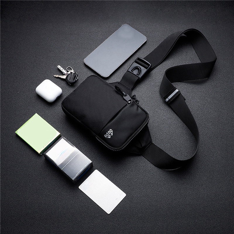 กระเป๋าคาดหน้าอกกันน้ำไนลอน คว - Travel Accessories Pouch For Men บทวิจารณ์และราคา