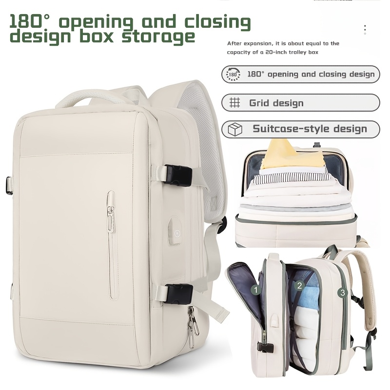 180 °     กระเป๋าเป้สะพายหลังส - Travel Accessories Bag For Men บทวิจารณ์และราคา