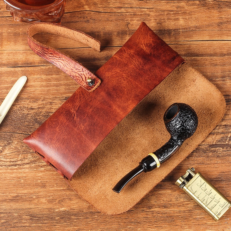 กระเป๋าหนังวัววินเทจสำหรับใส่ไ - Travel Accessories Pouch For Men บทวิจารณ์และราคา