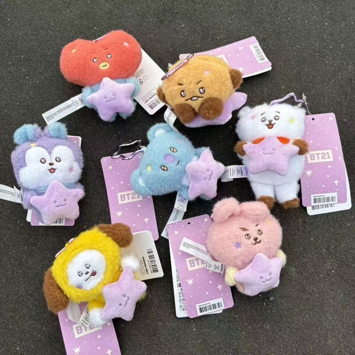 ตุ๊กตาพวงกุญแจ BT21 ซีรีส์ท่อง - Travel Accessories Deals บทวิจารณ์และราคา